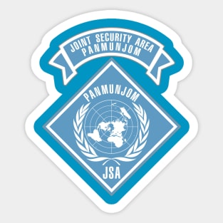 Joint Security Area Panmunjom Sticker